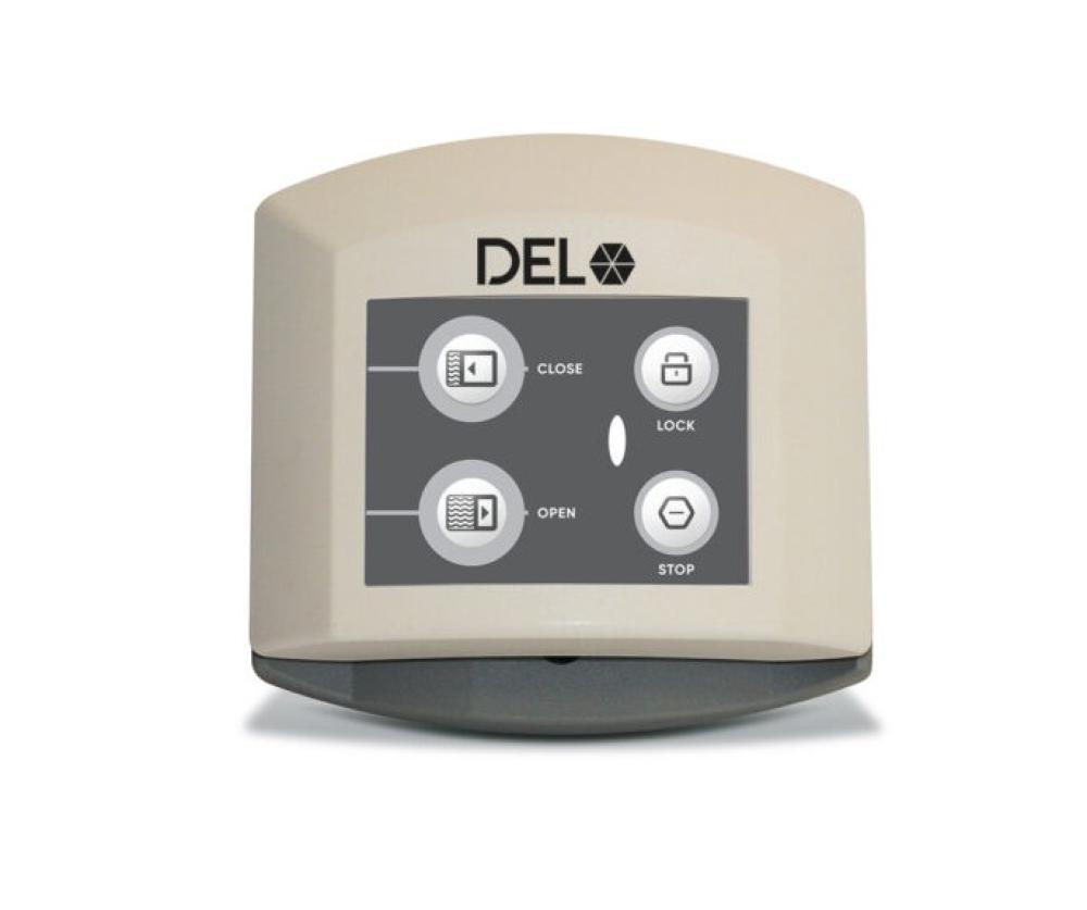 Rollabdeckung Moon elektrisch PVC Lamellen